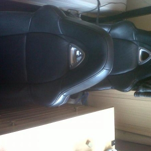 rx8 seats ready to go in