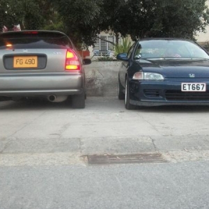 My 2000 Civic Hatch From Cyprus