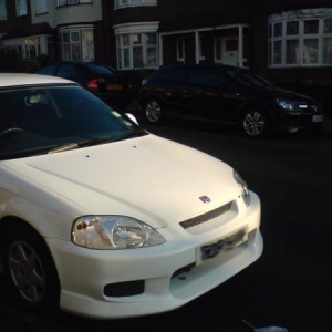 Civic with del sol 14" alloys