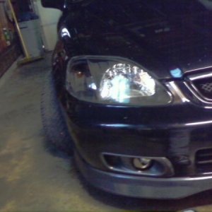 Type r headlights/ fogs
Si grill