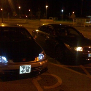 my ek3 and my audi a4