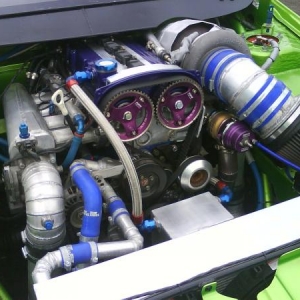 Norris design engine bay