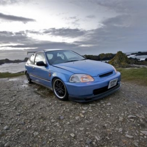 my civic close up ballintoy