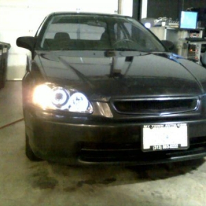 projection lights w/ Angel Eyes, 10000k HID