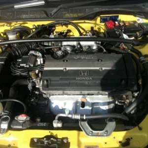 ENGINE BAY SHOT, OMPLETELY ORIGINAL