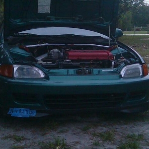 Type R lip, Mugen Strut Bar,
b18b1, Type R transmission