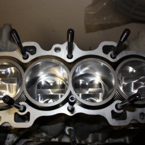 RS SLEEVES, ARIES PISTONS, ARP HEAD STUDS.