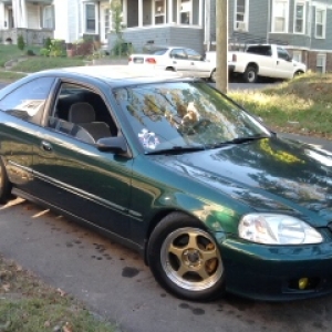 my big bro mentle's ek coupe