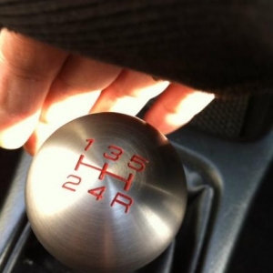 Mugen gear knob.