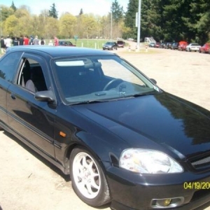 The last picture of my car. Someone snapped it at a Nissan/V6-MR2 gathering that I attended.