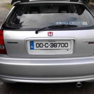 honda badge + spoiler 068