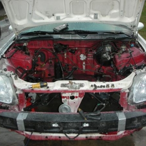 Before PAintjob..engine Bay in Progress!