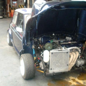 Vetc engine on mini