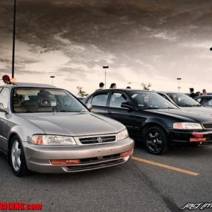 with a friend
know as the dynamic duo!