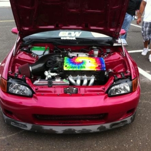 nasty Eg with painted valve cover :)