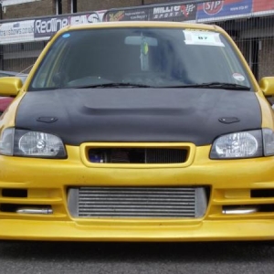 Glanza 'Livesports' Style Front Bumper