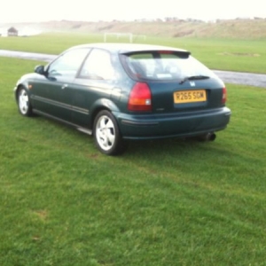 vti civic 1 
when a first got it