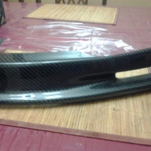 Carbon fiber front lip