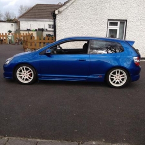 DC5 integra alloys fully refurbished and sprayed.