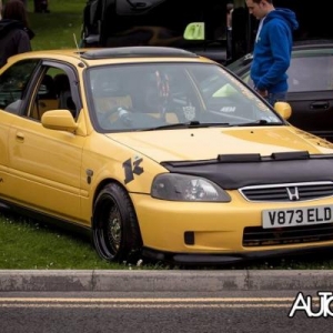 First car show with rusty arches..  Had a sticker saying rust in progress lol 2013