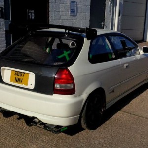 Ek9 rear