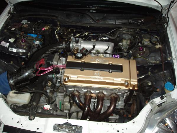 b18c1 block fully ctr internals stage 2 b16head stage 2 cams need more power tho. Whats next any ideas?