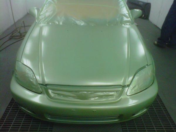 front end.... and no its not midori green