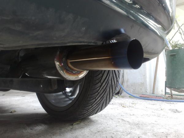 Group R exhaust pipe